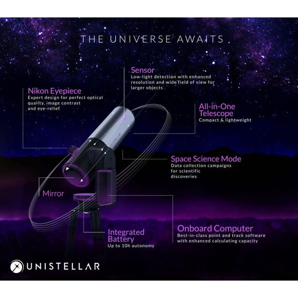 Unistellar eVscope 2 Digital Telescope Gallery #15 | Sky & Space Products