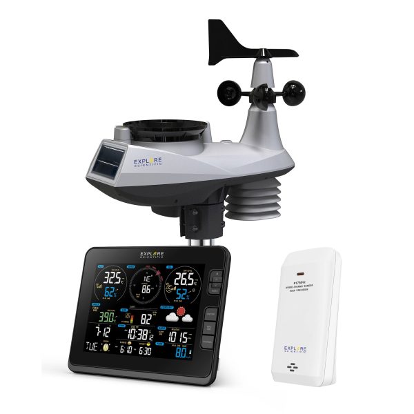 Explore Scientific 7-in-1 WiFi Professional Weather Station with Weather Underground | Gallery #4 | Sky & Space Products
